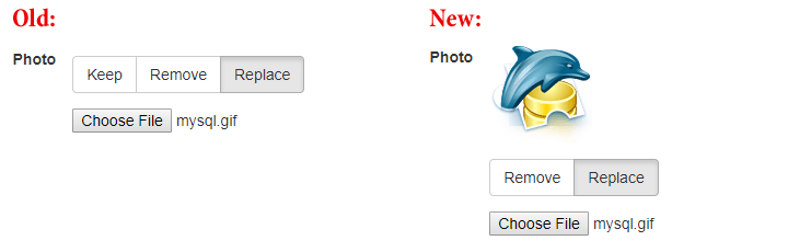 Improved image upload control
