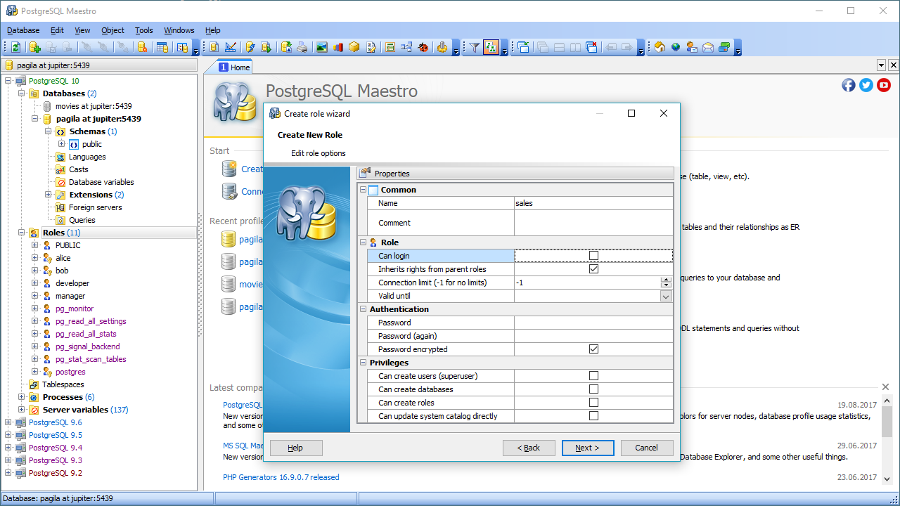 Security management tools