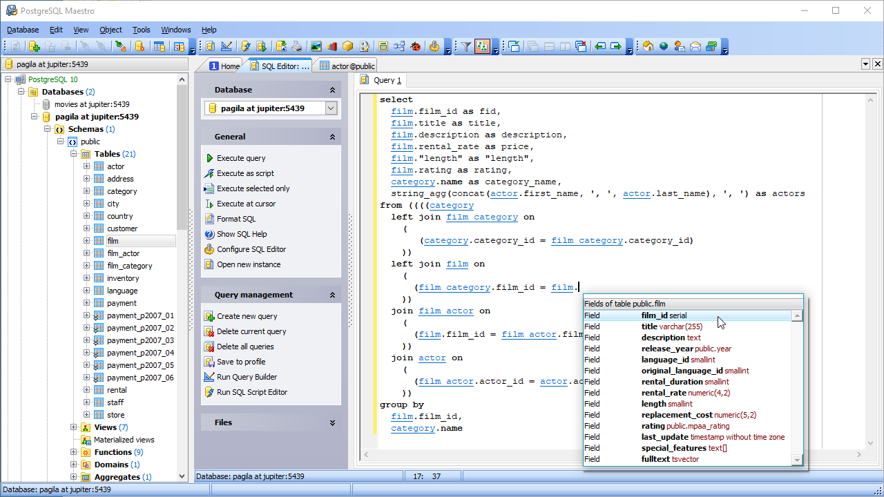 SQL Editor